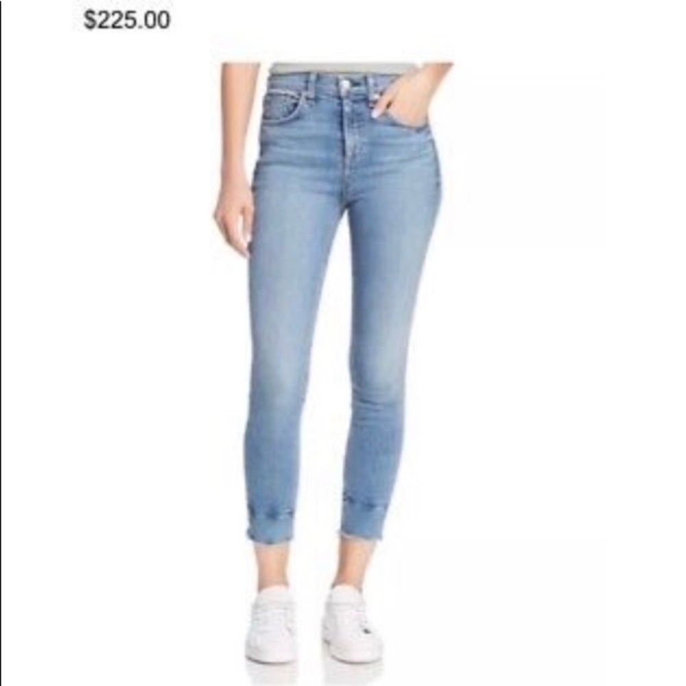 Rag and Bone High Rise Skinny Size 25